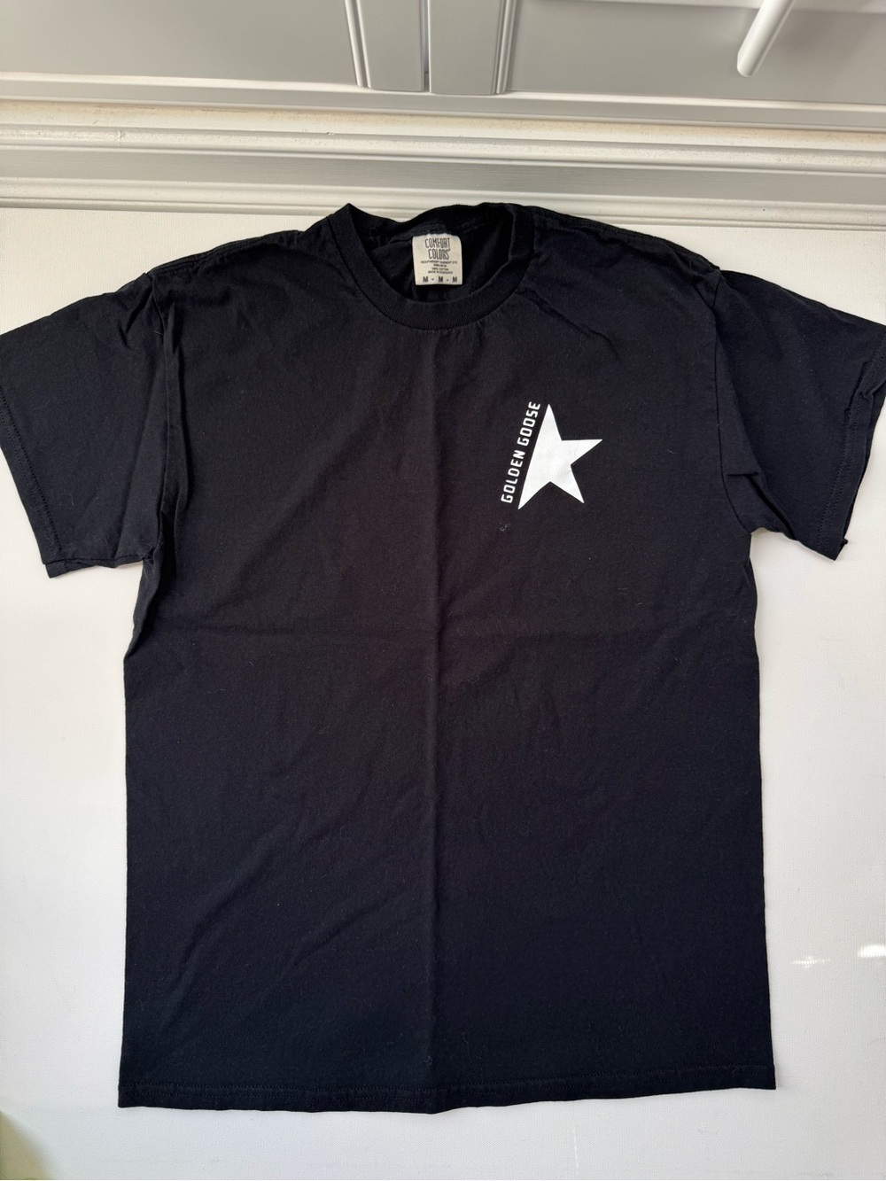 Golden Goose Graphic Comfort Colors Tee Black Women’s Medium